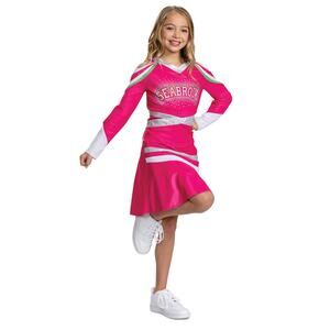 Zombie 3 Addison Cheer Classic Costume for Kids - SM (4-6)
